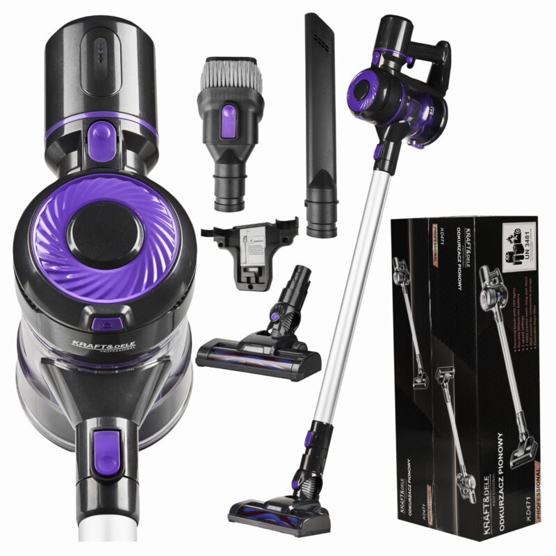 BELAIDIS VERTIKALUS DULKIŲ SIURBLYS 0,8 L KD471
