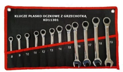 Kombinuoti raktai su terkšlė 12 vnt. KD11301