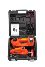 Automobilio domkratas, hidraulinis 12V 5T + ratų veržliaraktis KD1368