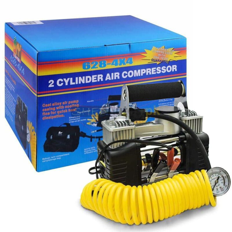 2 Cilindrų Automobilinis oro kompresorius 12V