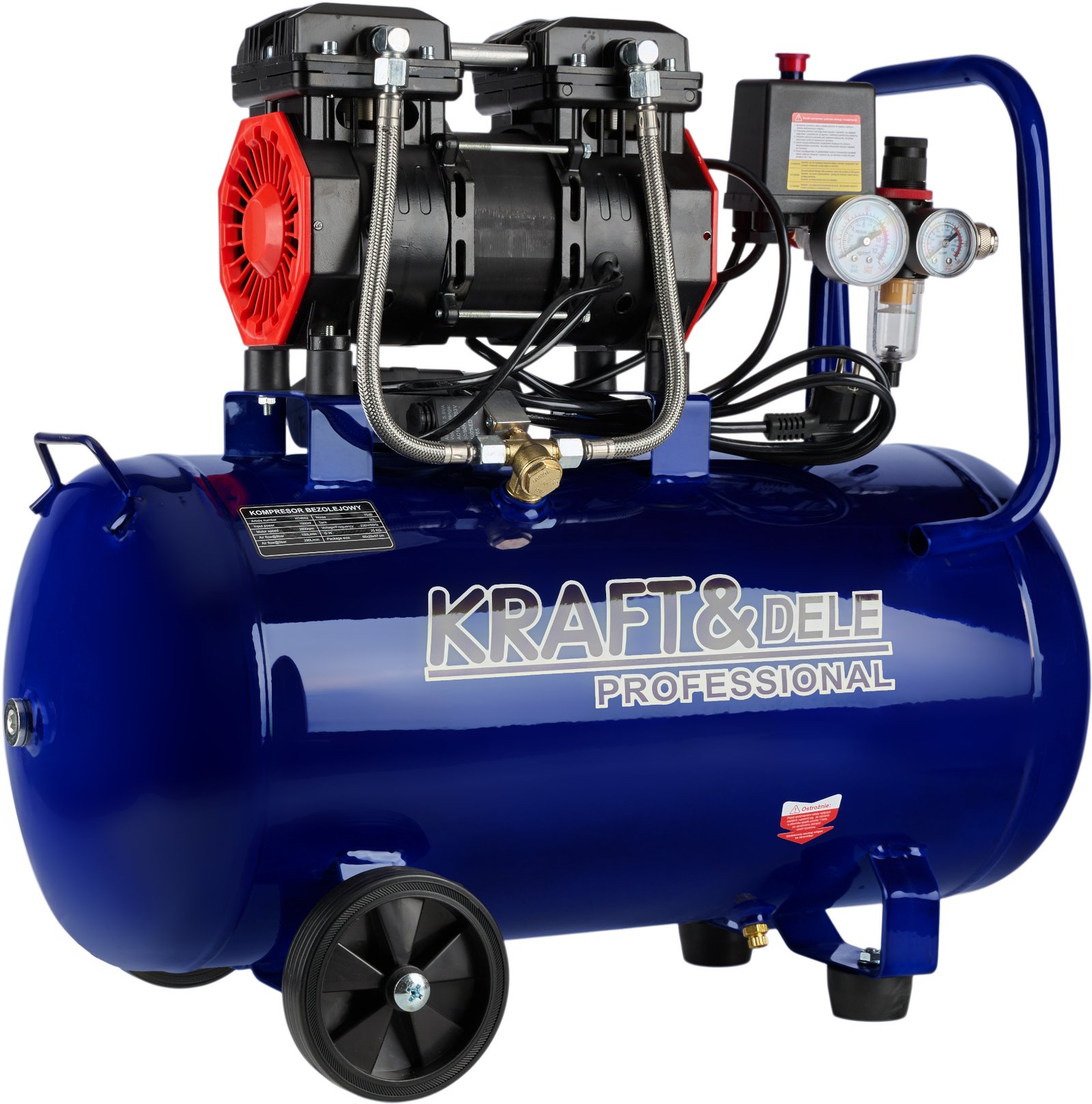 fbddff57-3332-4381-8bd5-39806520d7aa.jpg Oro kompresorius betepalinis 50 l, 1500 W, 290 l/min., KD4052