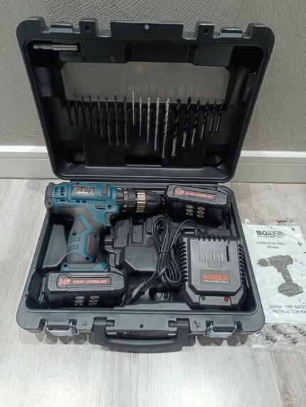 Akumuliatorinis suktuvas-gręžtuvas Boxer SR-005