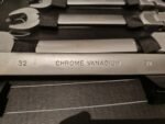 Kombinuotų terkšlinių raktų rinkinys 6-32mm 22 dalių