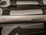 Kombinuotų terkšlinių raktų rinkinys 6-32mm 22 dalių