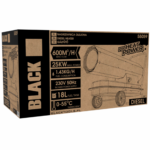 Dyzelinis šildytuvas 25KW BLACK