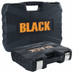 Galvučių ir įrankių rinkinys 108vnt. BLACK