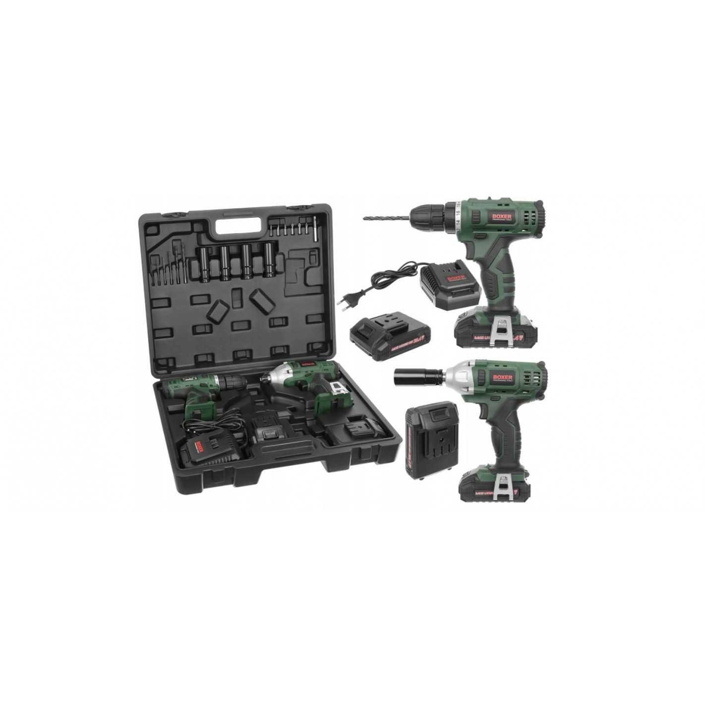 store_01JJ7VV8Y2M3AEY6VPGXA6VXSS2Fassets2F1739359913796-boxer-sr-line-combiset-drill-impact-wrench-with-two-244-v-batteries-incl-17-pieces-accessories.jpg Suktukas + Veržliasukis Boxer SR-035