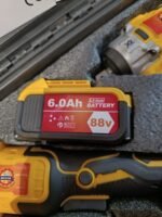 Akumuliatoriniu įrankių komplektas 2in1 88V 6.0Ah MEISTER MS-755