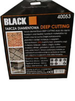 Deimantinis akmens ir betono pjovimo diskas BLACK 230mm