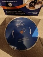 Deimantinis akmens ir betono pjovimo diskas EXTRA GERMAN STYLE 230mm
