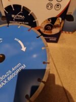 Deimantinis akmens ir betono pjovimo diskas EXTRA GERMAN STYLE 230mm