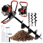 Benzininis žemės grąžtas BOXER BX-121  100/150/200
