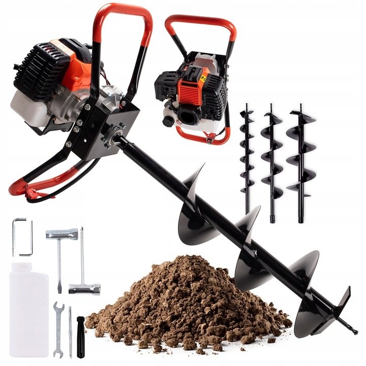 store_01JJ7VV8Y2M3AEY6VPGXA6VXSS2Fassets2F1740129815989-WIERTNICA-GLEBOWA-SWIDER-SPALINOWY-3xWIERTLO-15-20-25CM-50CM-3X-OLEJ-MOC-EAN-GTIN-5903919596969.jpg Benzininis žemės grąžtas BOXER BX-121 100/150/200