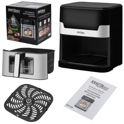 Oro gruzdintuvė 8L KD4109 AirFryer